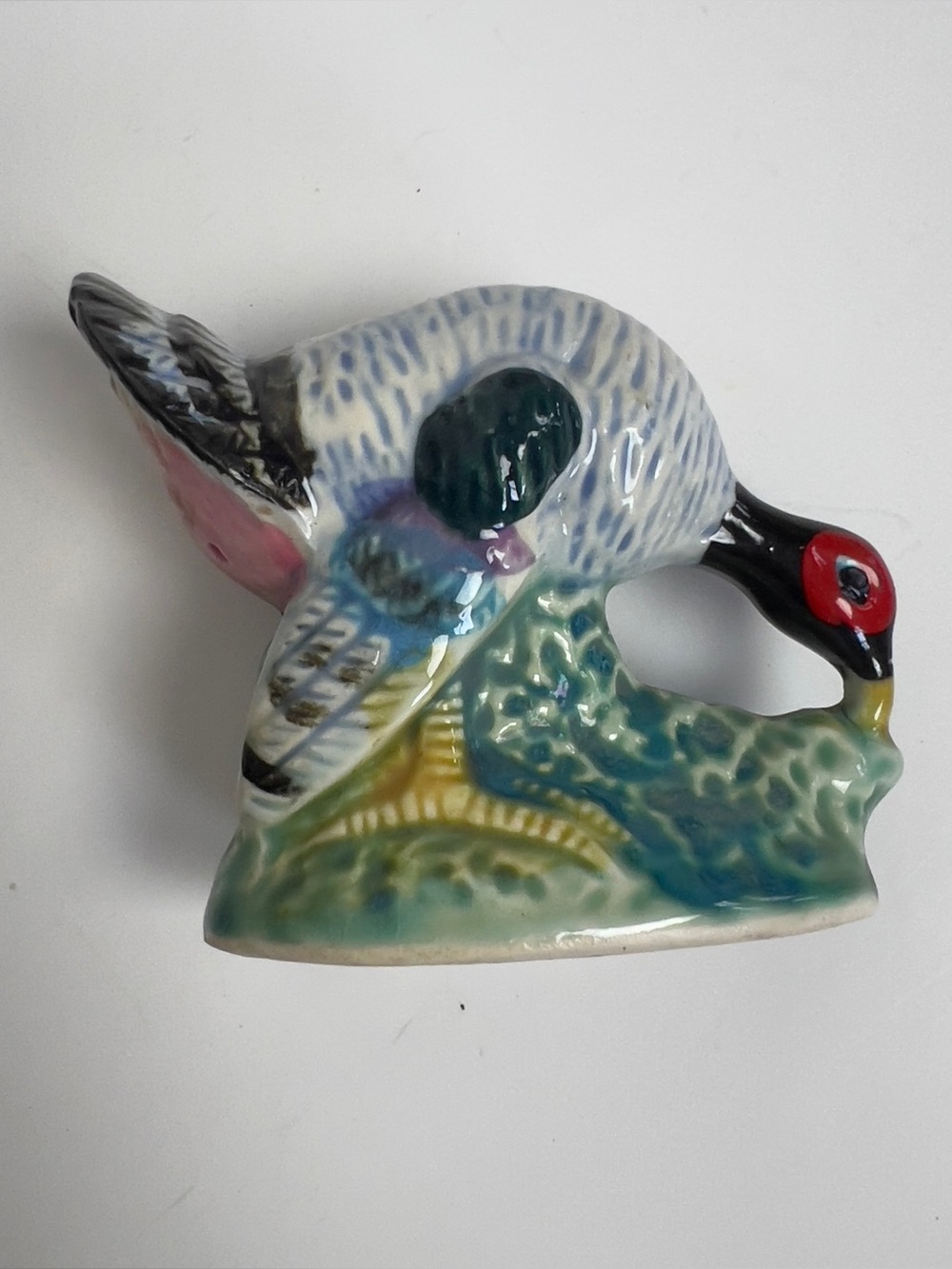 Vintage Hand Painted Ceramic Turkey Pair Salt and Pepper Shakers - Made in Japan - Picture 6 of 7
